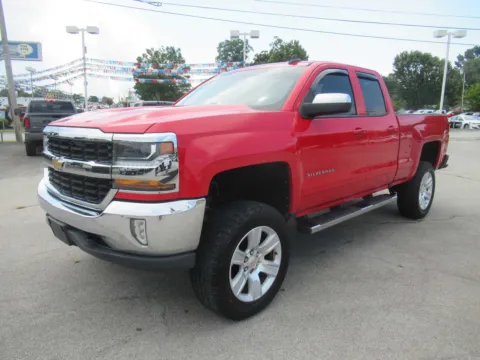 Red 2017 Chevrolet Silverado 1500 LT for sale in Jefferson City, TN