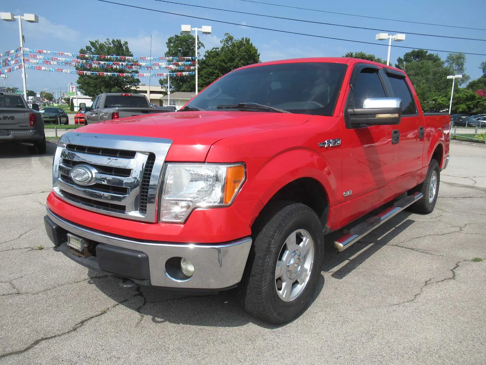 Red 2011 Ford F-150 XLT for sale in Jefferson City, TN