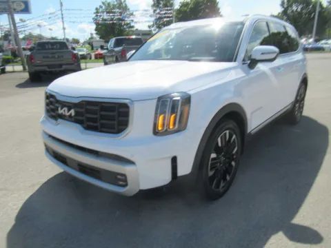 White 2024 Kia Telluride SX for sale in Jefferson City, TN