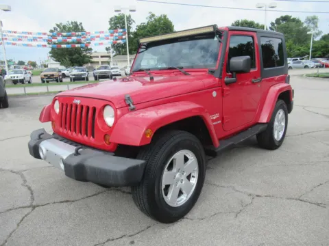 Red 2010 Jeep Wrangler Sahara for sale in Jefferson City, TN