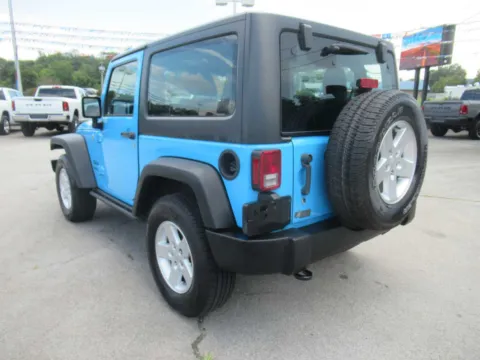 Another view of 2018 Jeep Wrangler JK Sport S for sale in Jefferson City, TN at Farris Motor Company - Jefferson City