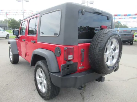 Another view of 2012 Jeep Wrangler Unlimited Sport for sale in Jefferson City, TN at Farris Motor Company - Jefferson City