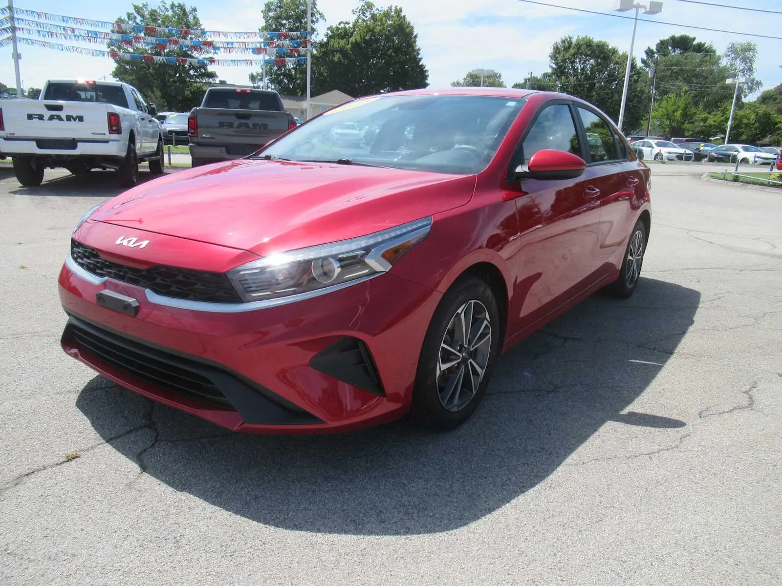 Red 2023 Kia Forte LXS for sale in Jefferson City, TN