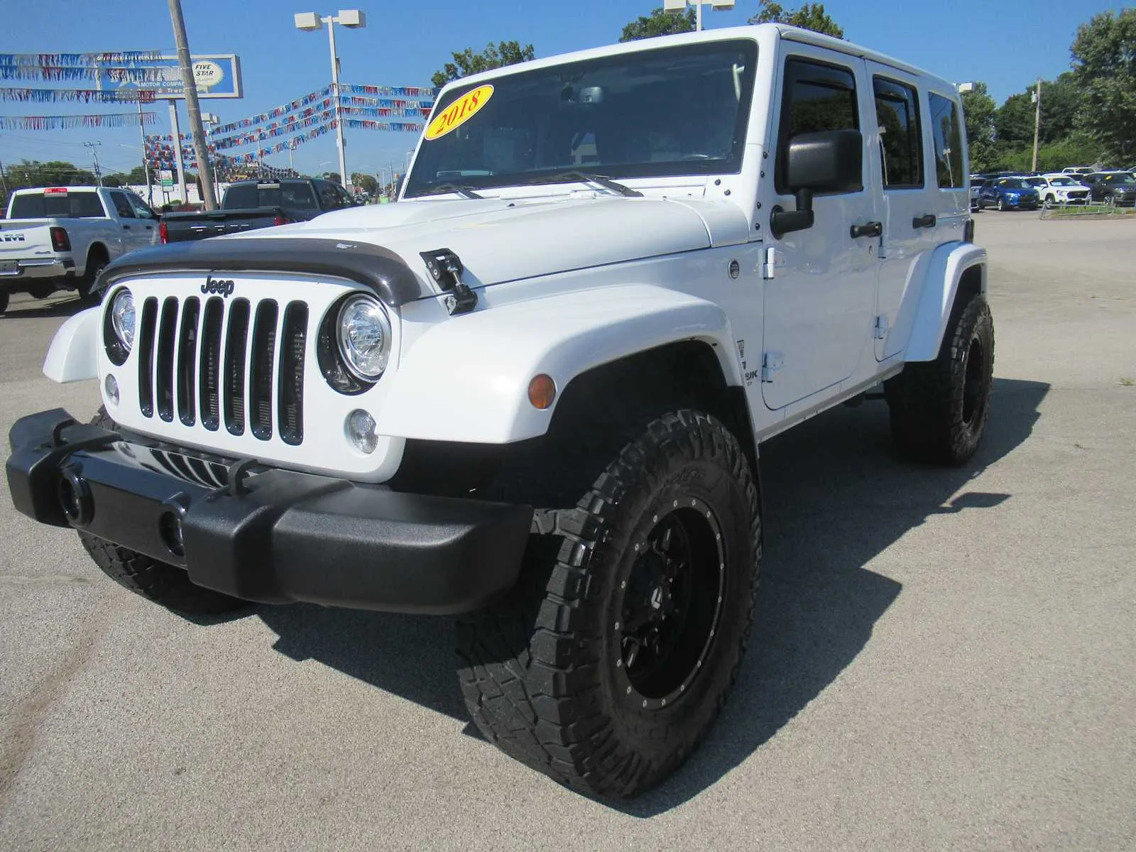 White 2018 Jeep Wrangler JK Unlimited Altitude for sale in Jefferson City, TN