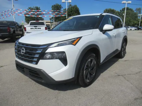 White 2025 Nissan Rogue SV for sale in Jefferson City, TN