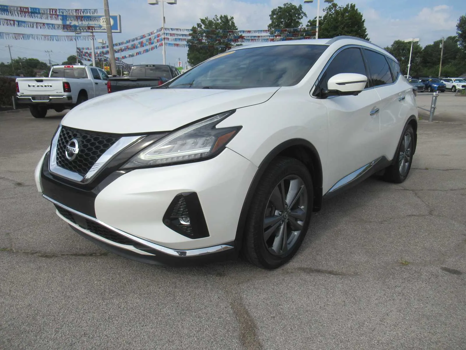White 2019 Nissan Murano Platinum for sale in Jefferson City, TN
