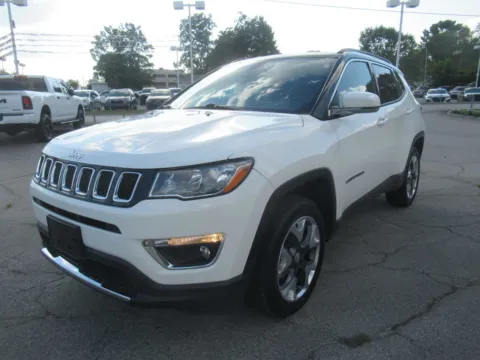 White 2018 Jeep Compass Limited for sale in Jefferson City, TN