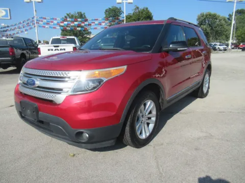 Red 2011 Ford Explorer XLT for sale in Jefferson City, TN