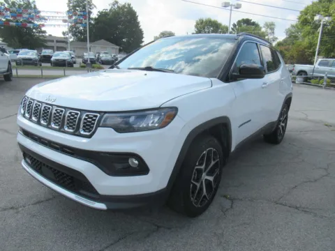 White 2024 Jeep Compass Limited for sale in Jefferson City, TN