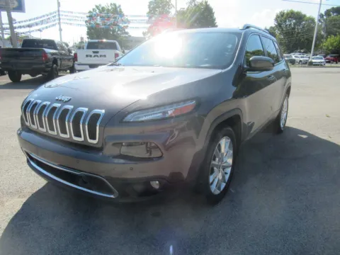 Gray 2016 Jeep Cherokee Limited for sale in Jefferson City, TN
