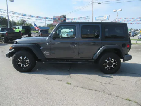 Photos of 2020 Jeep Wrangler Unlimited Sport S for sale in Jefferson City, TN at Farris Motor Company - Jefferson City
