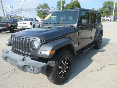 Gray 2020 Jeep Wrangler Unlimited Sport S for sale in Jefferson City, TN