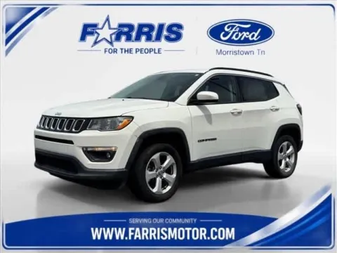 White 2018 Jeep Compass Latitude for sale in Jefferson City, TN