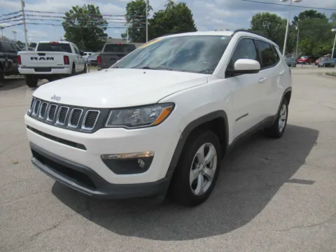 White 2018 Jeep Compass Latitude for sale in Jefferson City, TN