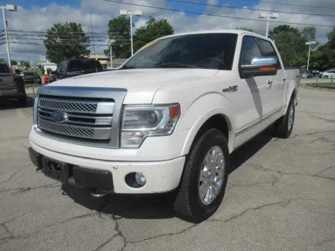 White 2014 Ford F-150 Platinum for sale in Jefferson City, TN