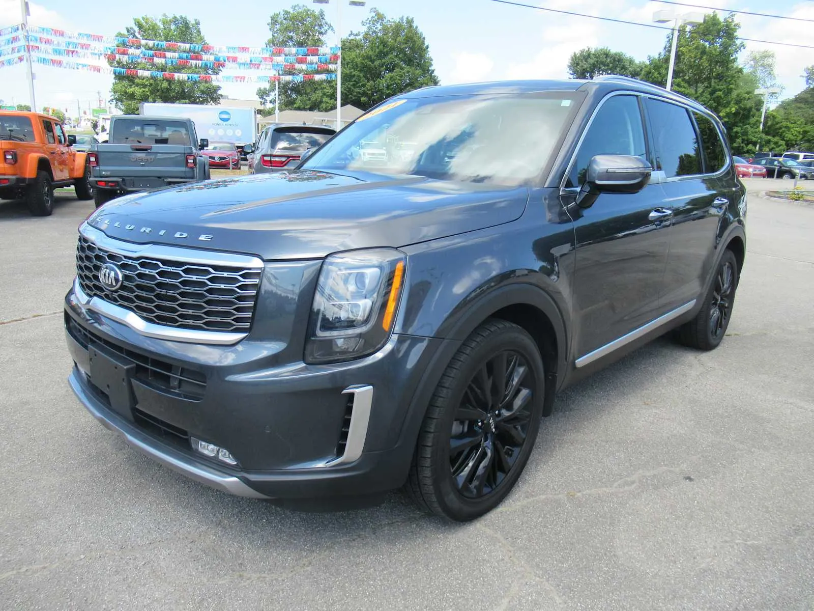 Gray 2021 Kia Telluride SX for sale in Jefferson City, TN