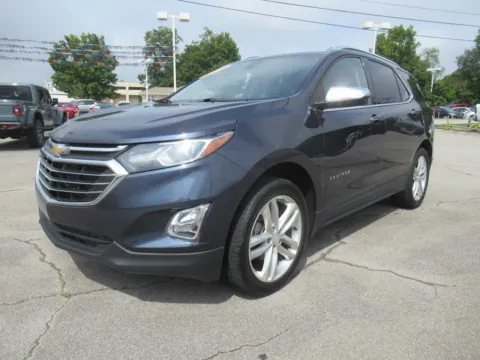 Blue 2018 Chevrolet Equinox Premier for sale in Jefferson City, TN