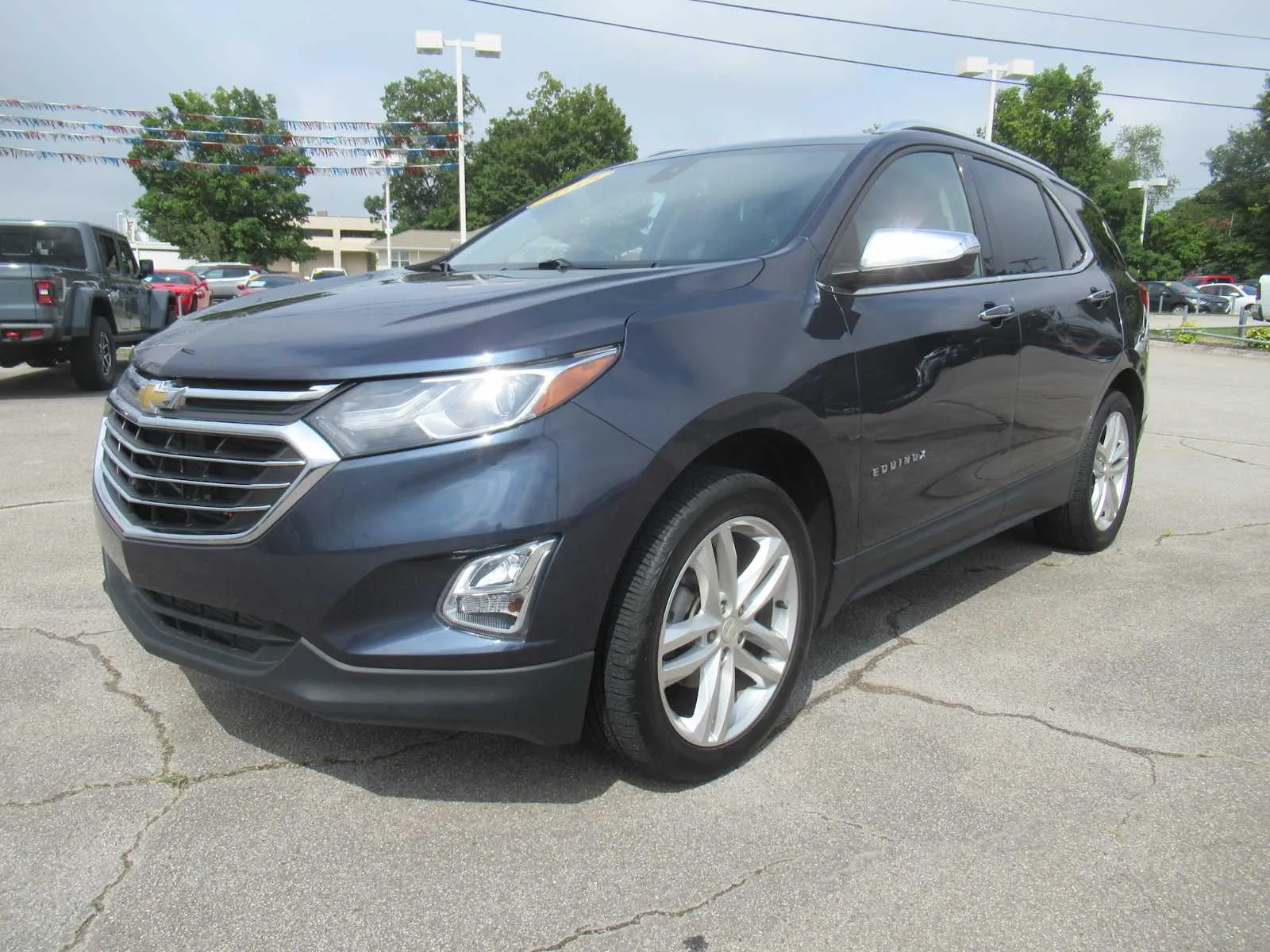 Blue 2018 Chevrolet Equinox Premier for sale in Jefferson City, TN