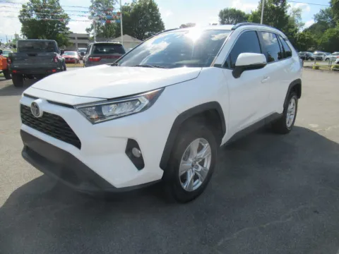 White 2021 Toyota RAV4 XLE for sale in Jefferson City, TN