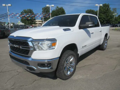 White 2022 Ram 1500 Big Horn for sale in Jefferson City, TN
