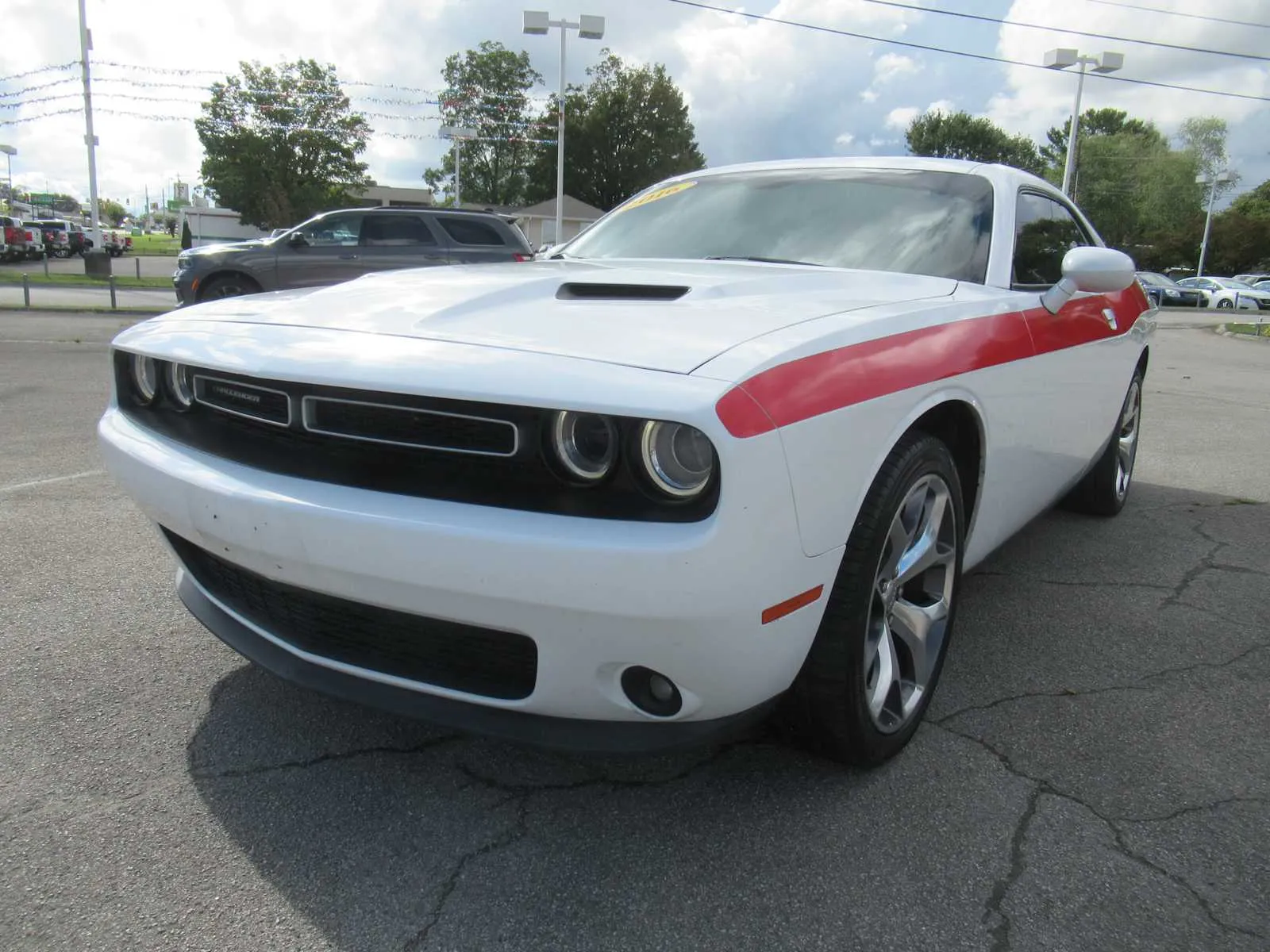 White 2016 Dodge Challenger SXT Plus for sale in Jefferson City, TN