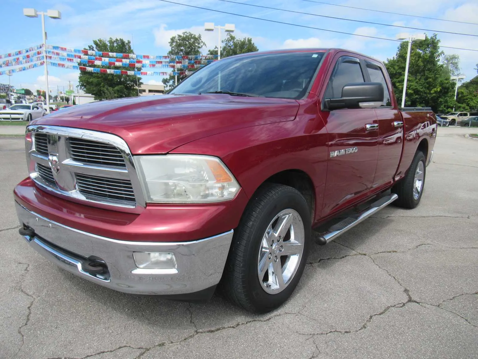Red 2011 Ram 1500 Big Horn for sale in Jefferson City, TN