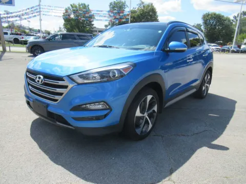 Blue 2018 Hyundai Tucson Limited for sale in Jefferson City, TN