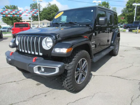Black 2023 Jeep Wrangler Sahara for sale in Jefferson City, TN