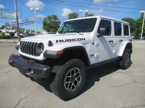 White 2025 Jeep Wrangler Rubicon for sale in Jefferson City, TN