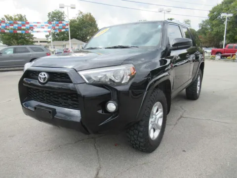 Black 2015 Toyota 4Runner SR5 for sale in Jefferson City, TN