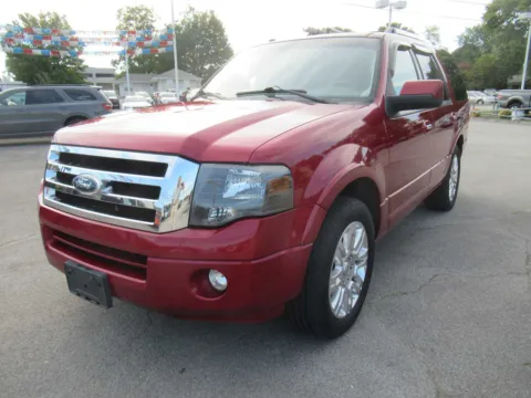 Red 2014 Ford Expedition Limited for sale in Jefferson City, TN