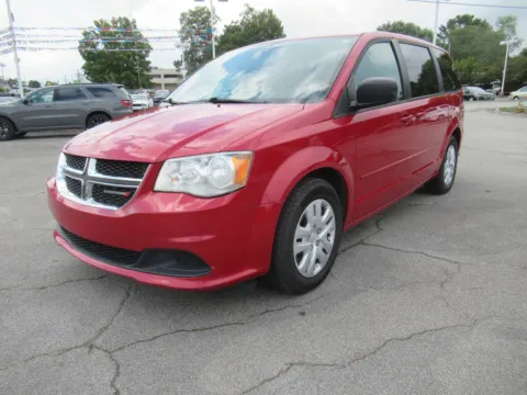 Red 2014 Dodge Grand Caravan SE for sale in Jefferson City, TN