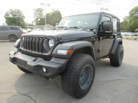 Black 2025 Jeep Wrangler Sport for sale in Jefferson City, TN