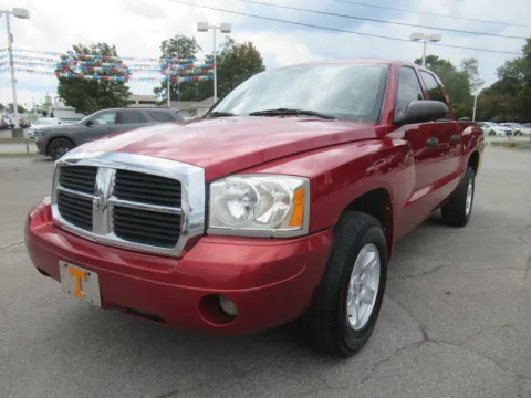 Red 2007 Dodge Dakota SLT for sale in Jefferson City, TN