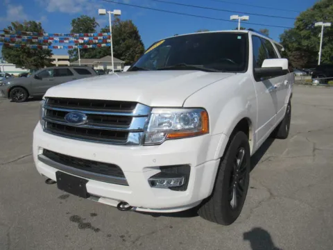 White 2015 Ford Expedition EL Limited for sale in Jefferson City, TN