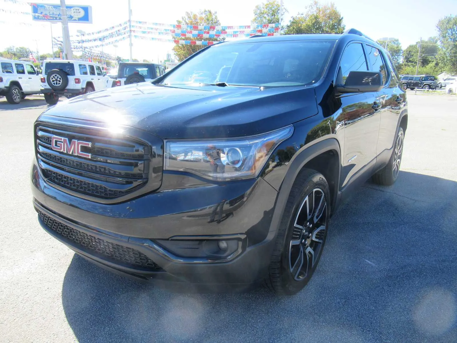 Black 2019 GMC Acadia SLT for sale in Jefferson City, TN