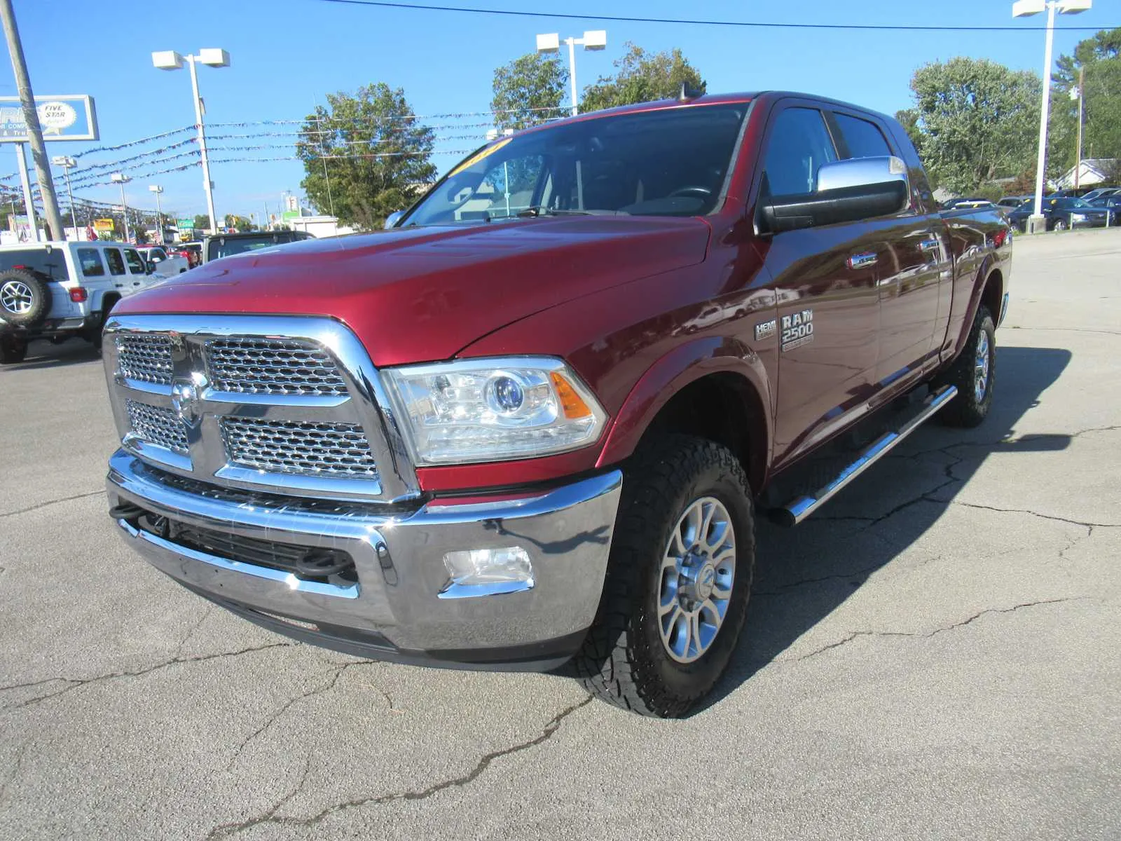 Red 2014 Ram 2500 Laramie for sale in Jefferson City, TN