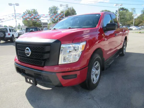 Red 2022 Nissan Titan S for sale in Jefferson City, TN