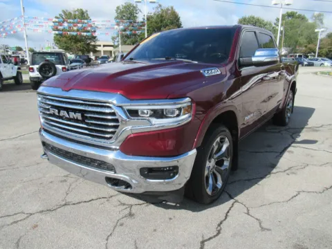 Red 2020 Ram 1500 Longhorn for sale in Jefferson City, TN