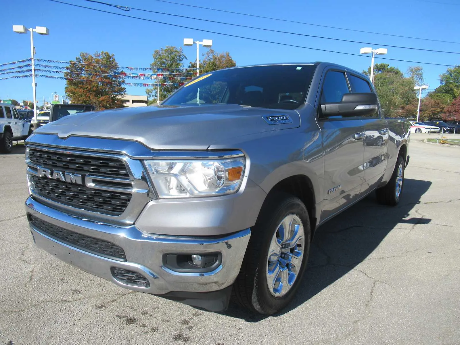 Silver 2022 Ram 1500 Big Horn for sale in Jefferson City, TN