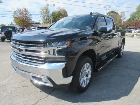 Black 2021 Chevrolet Silverado 1500 LTZ for sale in Jefferson City, TN