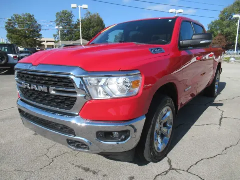 Red 2022 Ram 1500 Big Horn for sale in Jefferson City, TN