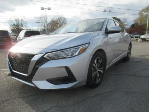 Silver 2022 Nissan Sentra SV for sale in Jefferson City, TN