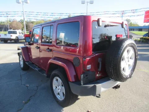 Another view of 2012 Jeep Wrangler Unlimited Sahara for sale in Jefferson City, TN at Farris Motor - Jefferson City