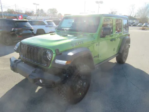Green 2026 Jeep Wrangler Willys for sale in Jefferson City, TN