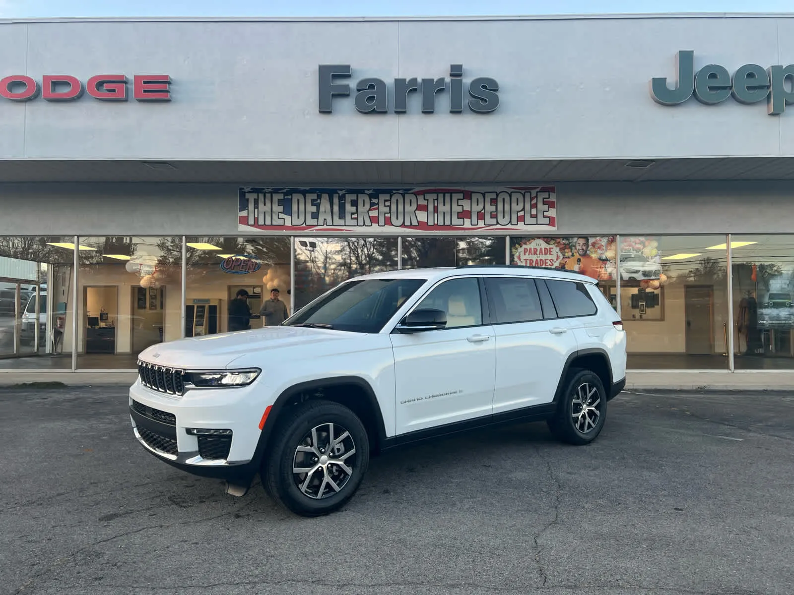 White 2025 Jeep Grand Cherokee L Limited for sale in Morristown, TN