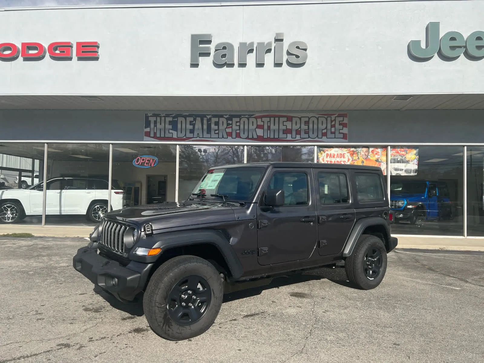 Gray 2026 Jeep Wrangler Sport for sale in Morristown, TN