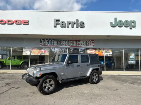 Silver 2018 Jeep Wrangler Unlimited Sahara for sale in Morristown, TN