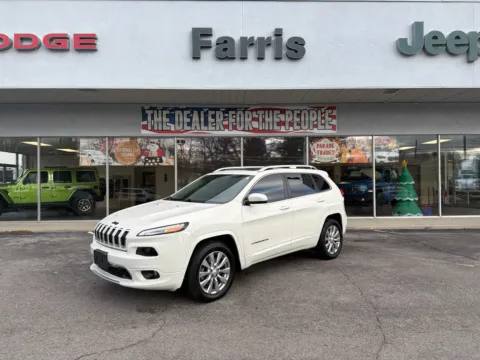 White 2018 Jeep Cherokee Overland for sale in Morristown, TN
