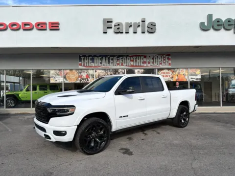 White 2021 Ram 1500 Limited for sale in Morristown, TN